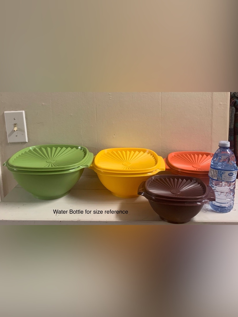 Tupperware Multi-Color Servalier Bowl and Storage Set - 8 Piece - Picture 8 of 9